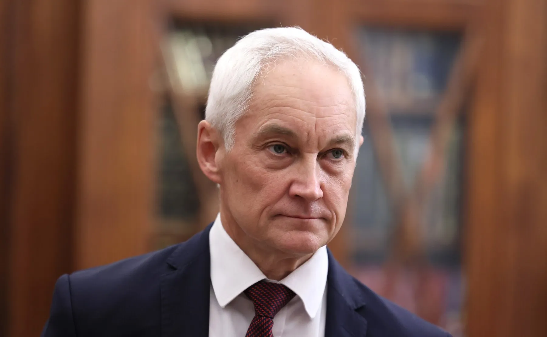 Andrey Belousov as first deputy prime minister, November 2023 — six months before his move to the Defence Ministry. Photo: Presidential Executive Office. Licence: CC BY 4.0 (attribution to Kremlin.ru required). Source: Wikimedia Commons