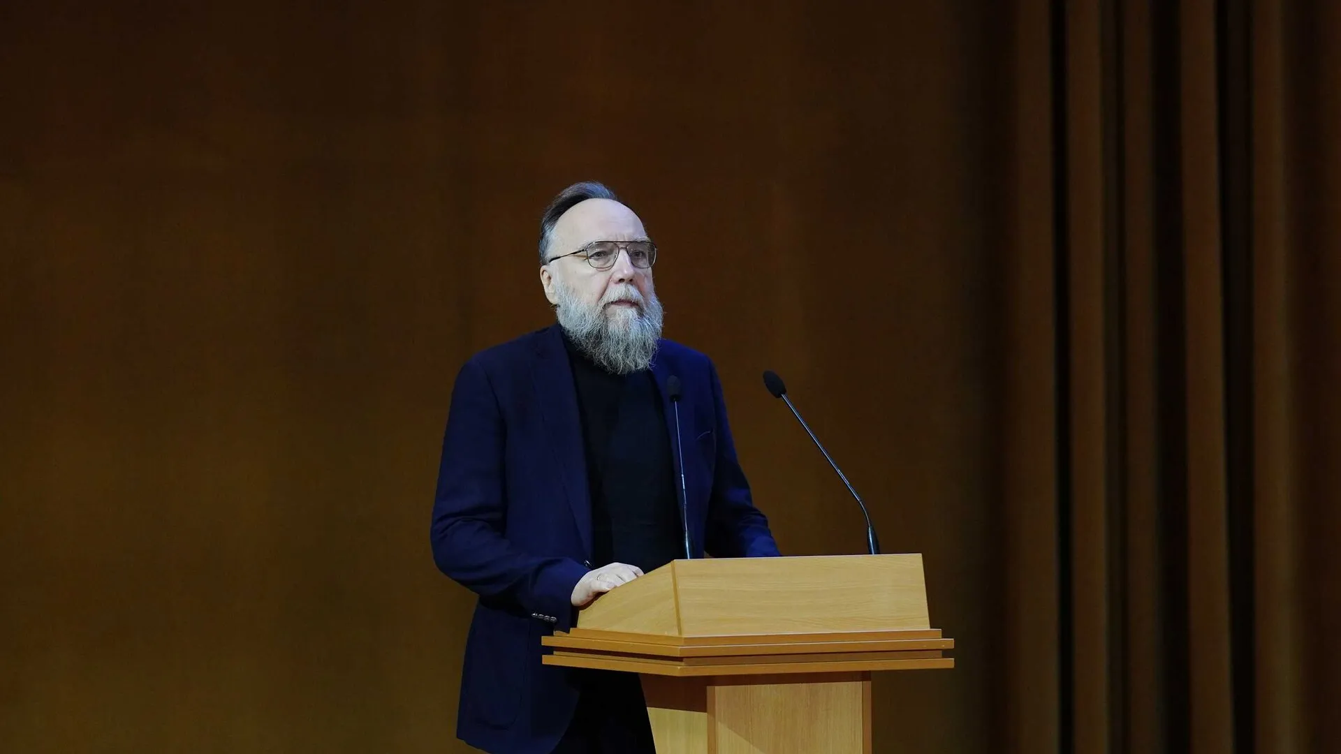 Alexander Dugin at the World Russian People's Council, October 2022. Photo: Yekaterinodar Diocese, CC BY 2.0